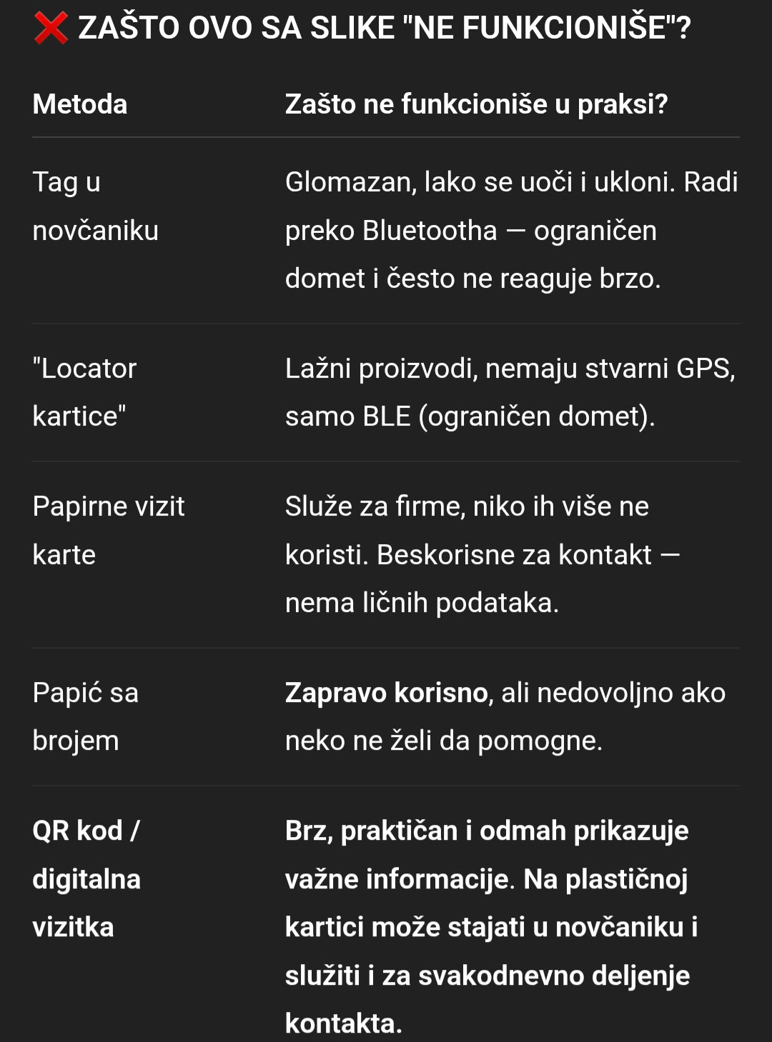 2 U 1 ZLATNA QR KARTICA - ČUVAR NOVČANIKA I VIZIT KARTICA