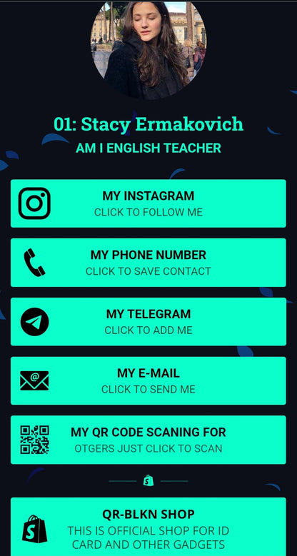 2 U 1 QR CODE KARTICA ZLATA VREDNA