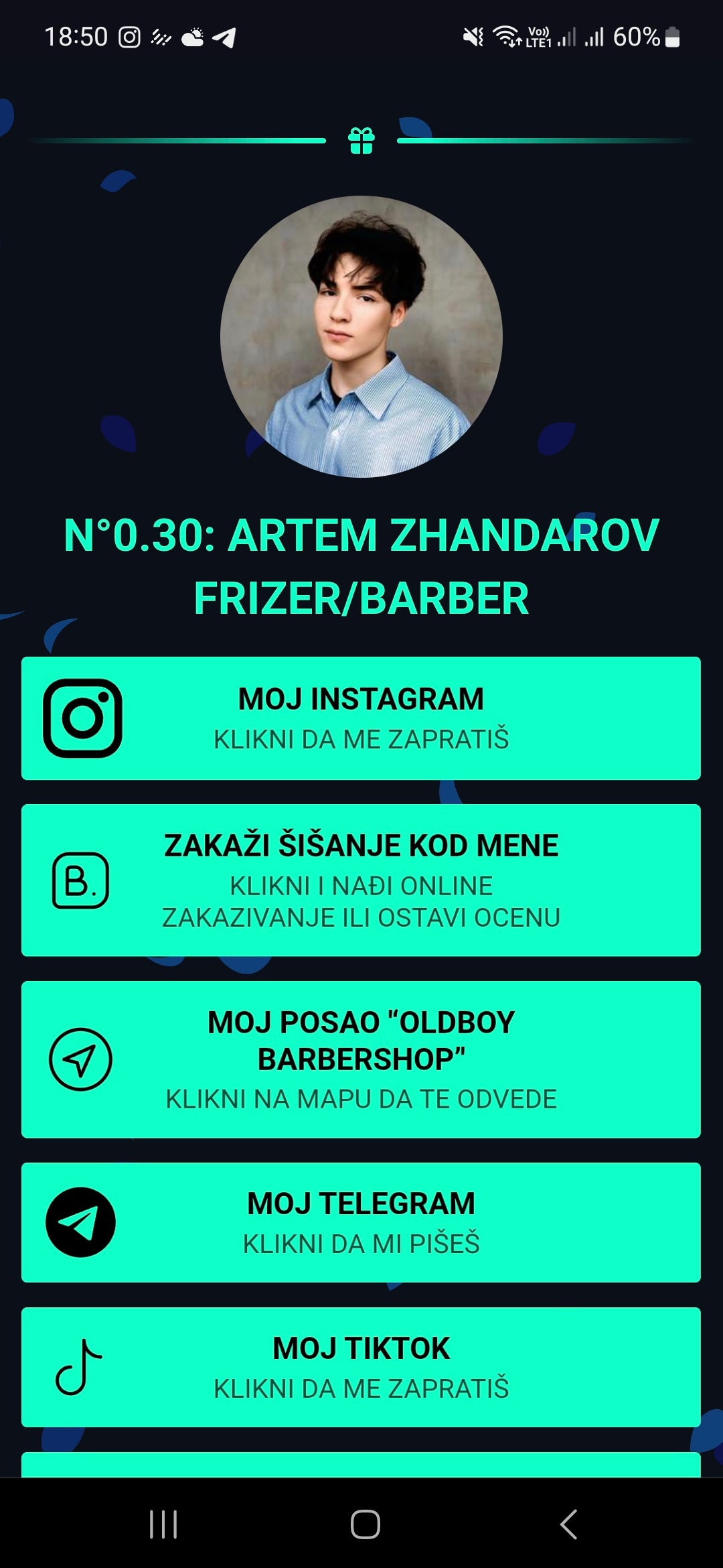 2 U 1 ZLATNA QR KARTICA - ČUVAR NOVČANIKA I VIZIT KARTICA