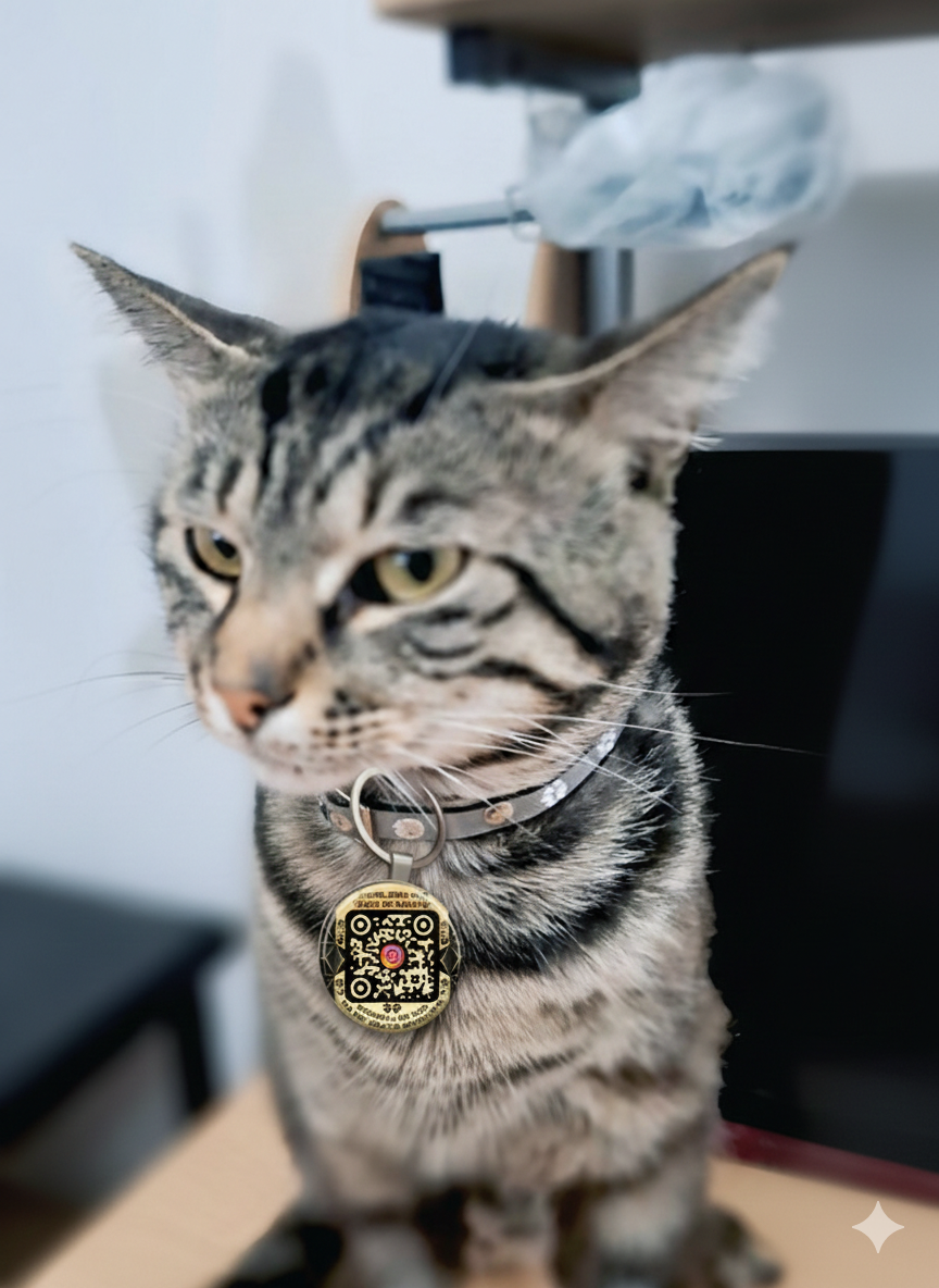 "NOVO" IZGUBLJENA ŠAPICA PRIVEZAK – DIGITALNA LIČNA KARTA ZA LJUBIMCE, SA PODACIMA VLASNIKA